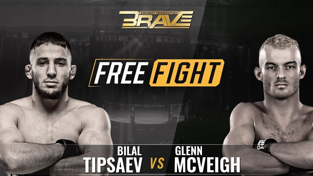 FREE MMA Fight Bilal Tipsaev VS Glenn McVeigh BRAVE CF 54