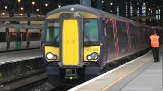 Famous FCC 377523 + 377503 Departs Brighton For Bedford Wealth