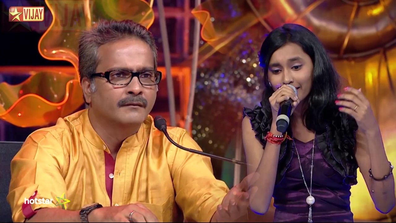 Super Singer Junior   Thedum Kan Paarvai by Aswathi and Bavin