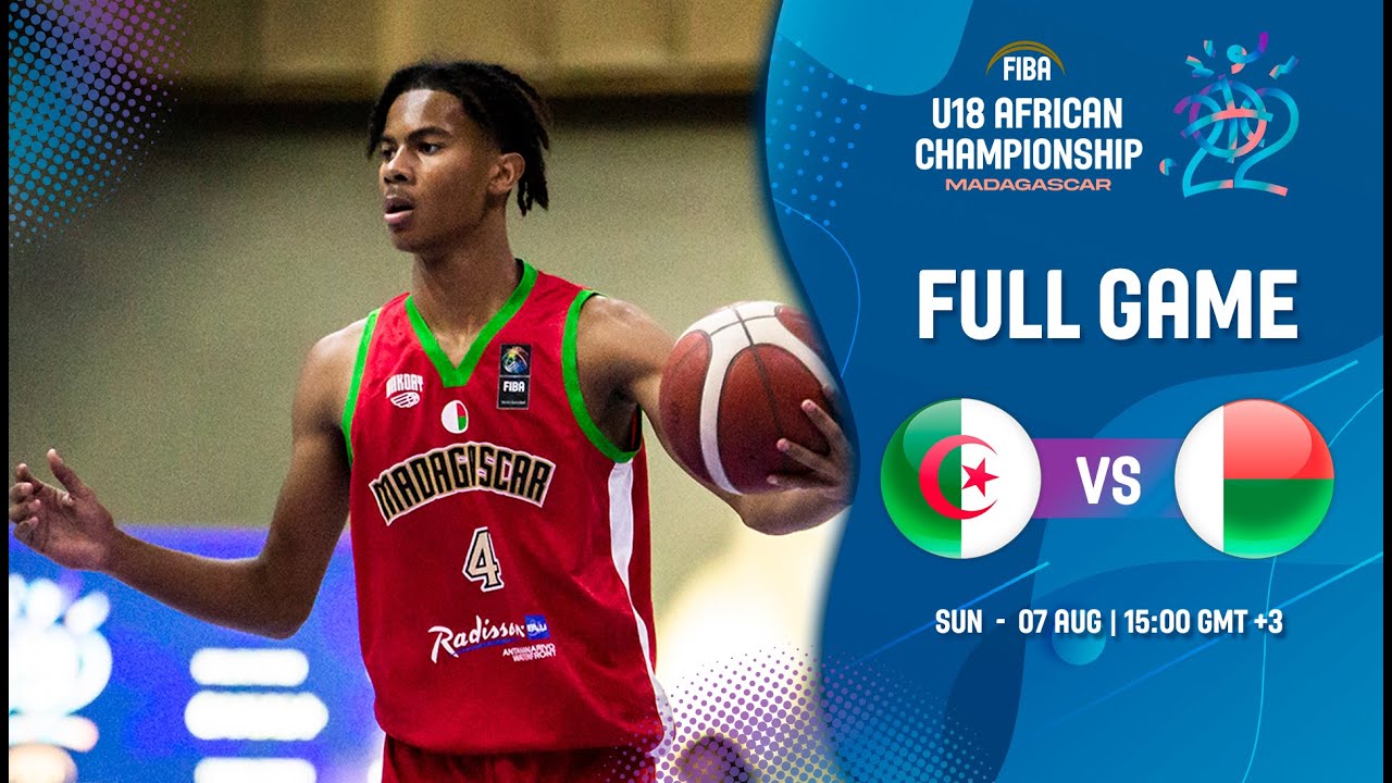 Algeria V Madagascar Full Basketball Game Fiba U18 African Championship 22 Youtube Algeria V Madagascar Full Basketball Game Fiba U18 African Championship 22 Youtube