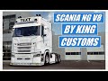  ets 2 145  scania next gen v8 standalone by king customs