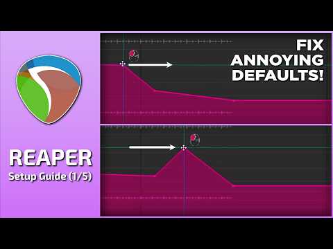 Neu bei REAPER? Beheben Sie diese Probleme zuerst | Einrichtungsanleitung (1/5)
