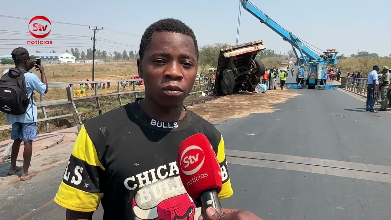 ACIDENTE INTERROMPE TRÁFEGO EM CHIMOIO