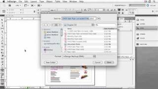 InDesign CS5. Tutorial. Working with documents. (6 of 6).wmv