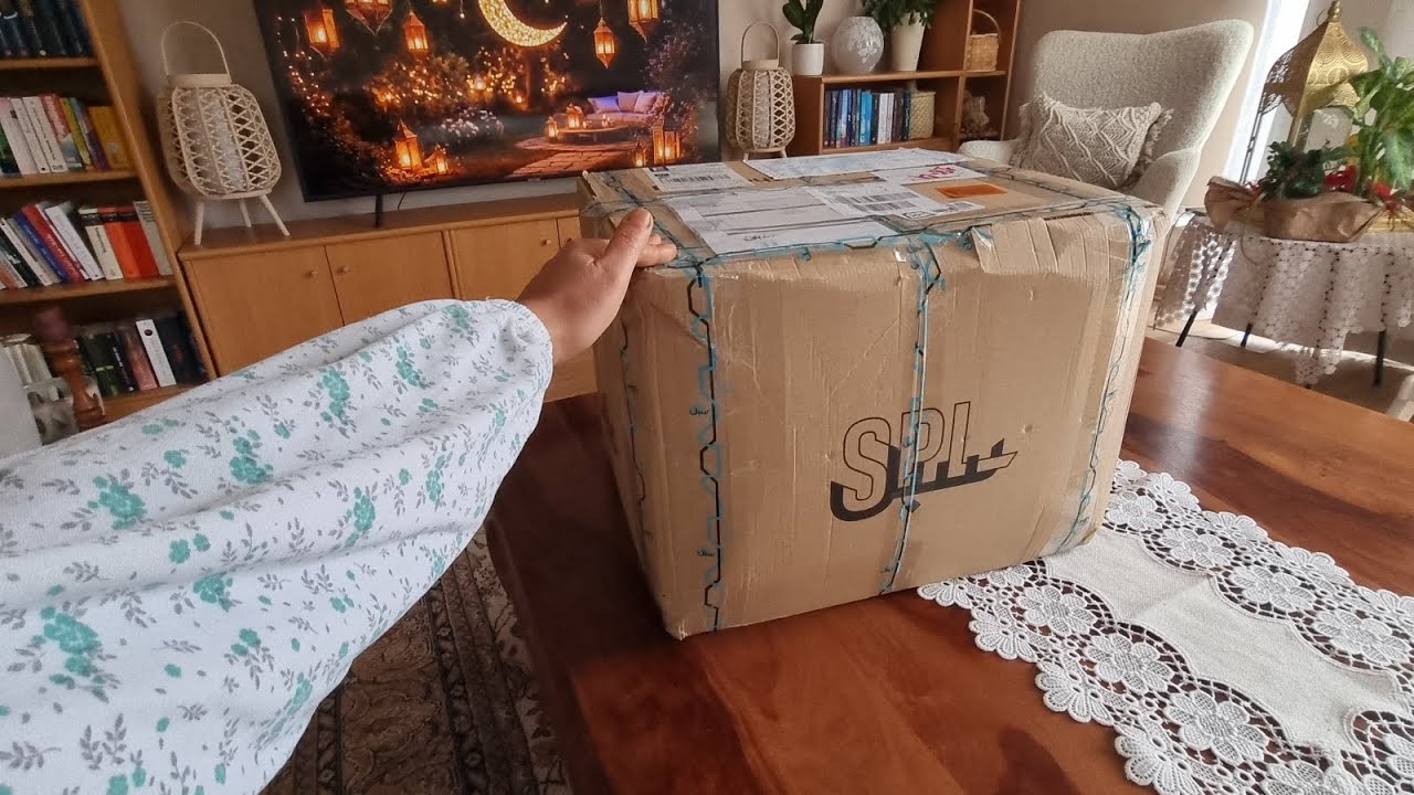 أكبر هدية وصلتني من المملكة العربية السعودية 🇸🇦  حتى السحرية بعتتلي  ياها الله يسعدها ❤️😍