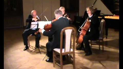 Erwin Schulhoff String Quartet no. 2. (part 1). Stamic Quartet live at Levoca