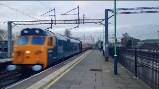 Class 50050 Passing Leighton Buzzard 