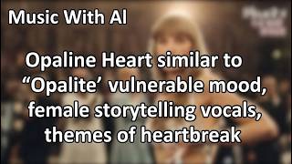 Opaline Heart similar to "Opalite" vulnerable mood, female storytelling vocals, themes of heartbreak screenshot 1