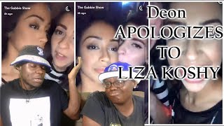 BIG ANNOUNCEMENT.... DEON APOLOGIZES TO LIZA KOSHY FOR SAYING "HE GOT HER PREGNANT "?!? 😱😱😱😱