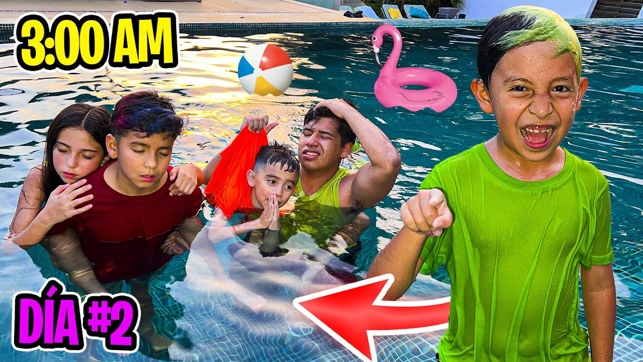 EL ÚLTIMO EN SALIR DE LA ALBERCA GANA $10,000!!