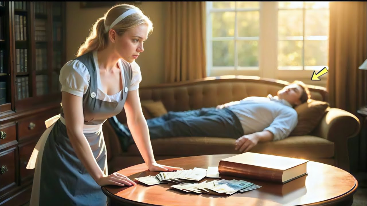 Rich CEO Pretends to Sleep to Test the Shy Maid—Then He Freezes When Seeing What She Does...