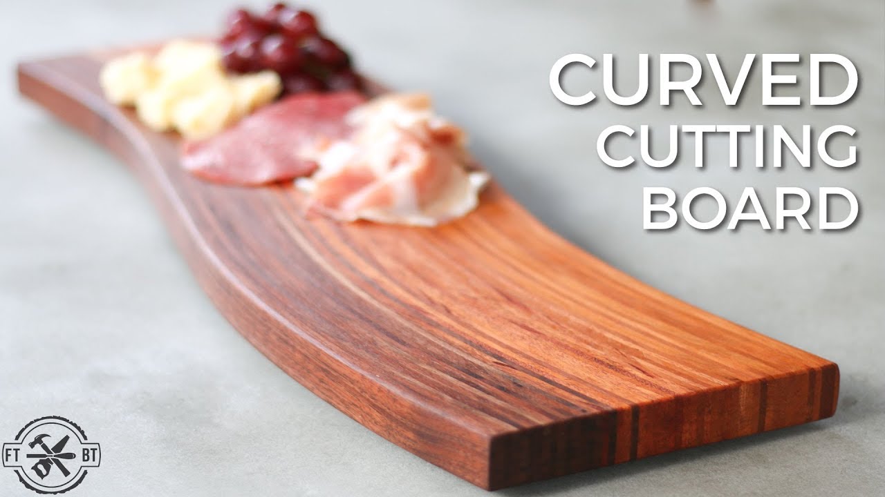 How to Make a Curved Cutting Board | DIY Bent Lamination 