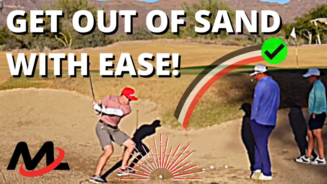 How To GET OUT Of The Sand The EASY Way To Hit Bunker Shots Milo