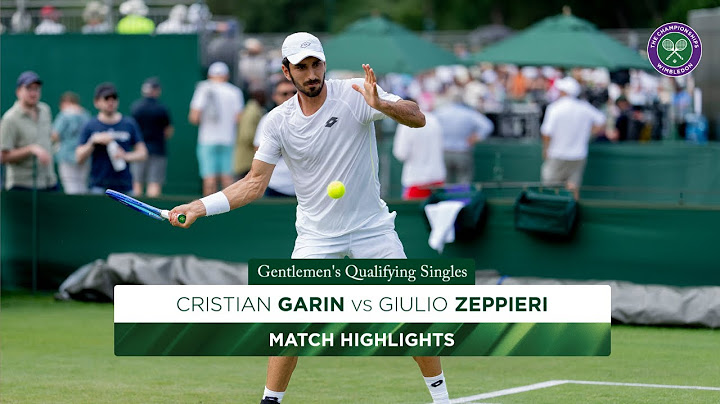 Five-Set THRILLER | Cristian Garin vs Guilio Zeppieri | Highlights | Wimbledon 2025