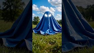 Me: It’s a tarp. Horse:That’s exactly what it wants you to think #horsehumor