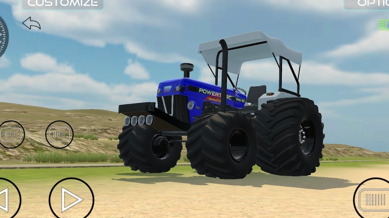 powertrack tractor with new advanture - YouTube
