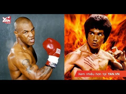 Video Lý Tiểu Long và Mike Tyson cùng đấm bao cát, cư dân... - youtube