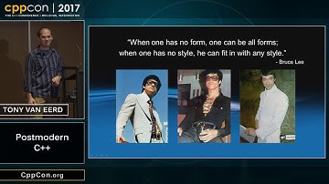 CppCon 2017: Tony Van Eerd “Postmodern C++”
