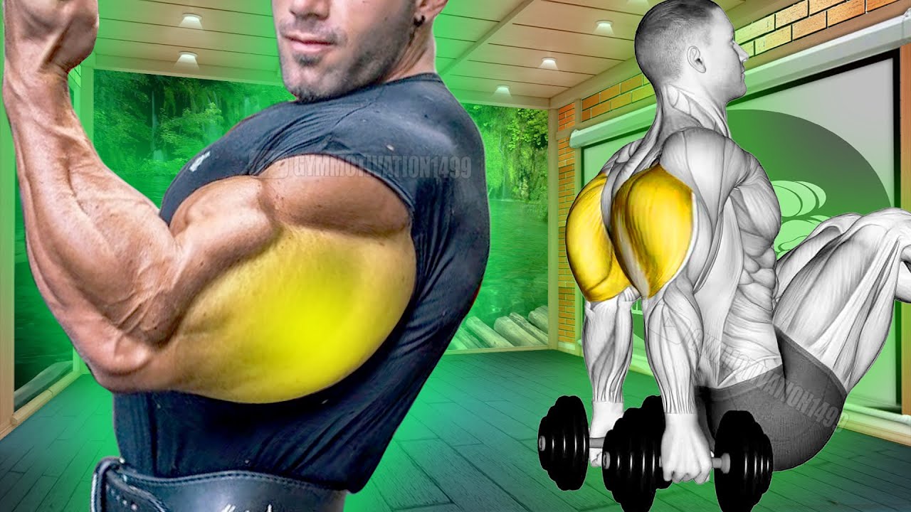 6 Huge Triceps Exercises to Get Big Arms Fast - YouTube