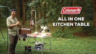 テーブル・チェア・ハンモック Coleman ALL-IN-ONE KITCHEN TABLE ชุดทำครัว coleman all in 1 kitchen table - ร้าน Trekkingcorner