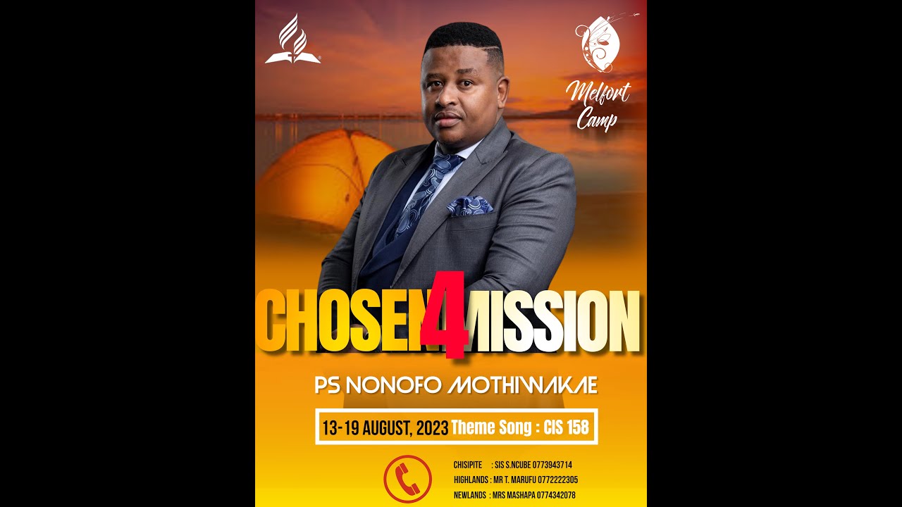 Встреча в лагере Мелфорт 2023 || Пастор Мотовакае || Субботнее богослужение