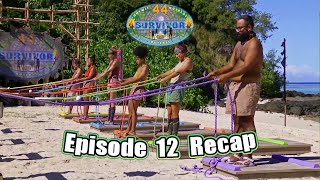 Survivor 44 Episode 12 Recap - Foot Mages & Loyalty Tested