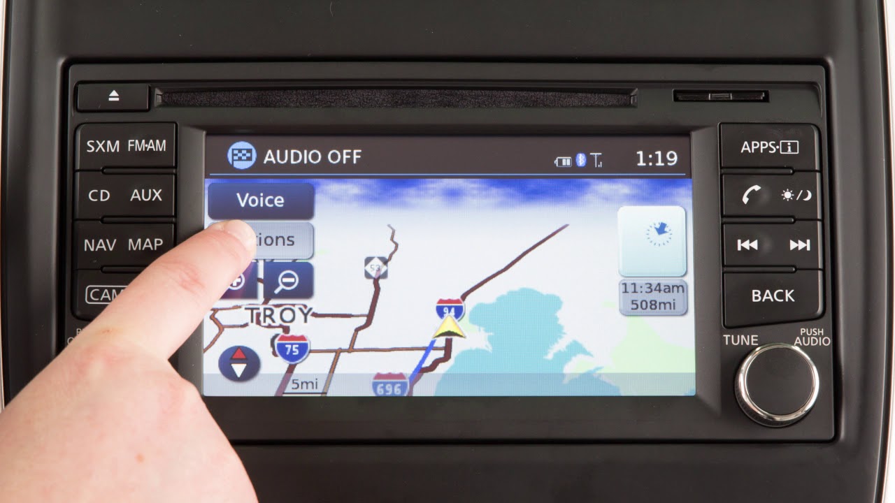 Map data nissan connect