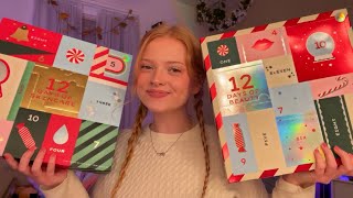 ASMR ~ OPENING TARGET ADVENT CALENDARS (SKINCARE + BEAUTY) 🫧💄🎄