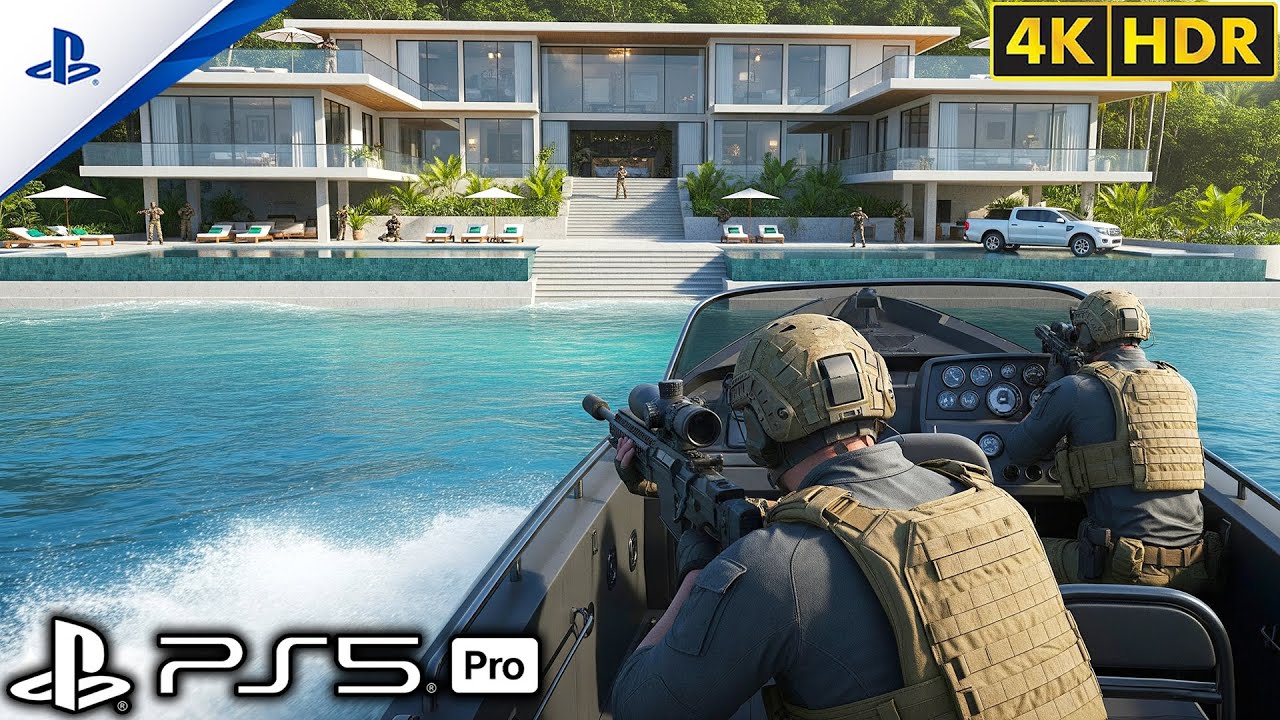(PS5) Clean House in a Luxury Mansion | Ultra Realistic Gameplay [4K60FPS] Call of Duty