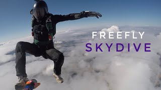 I TRIED a LINKED FREEFLY EXIT into a SITFY SKYDIVE with DOCKS at SKY HIGH SKYDIVING