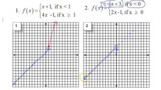 Day 5   #1 to #4   How to Graph a Piecewise Function Profile