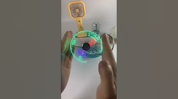 usb fan with led clock🔥 gadgets #gadgets #viral #shorts