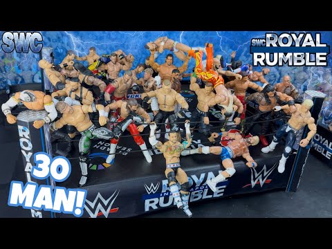 Royal Rumble 2025 WWE Action Figure Match 