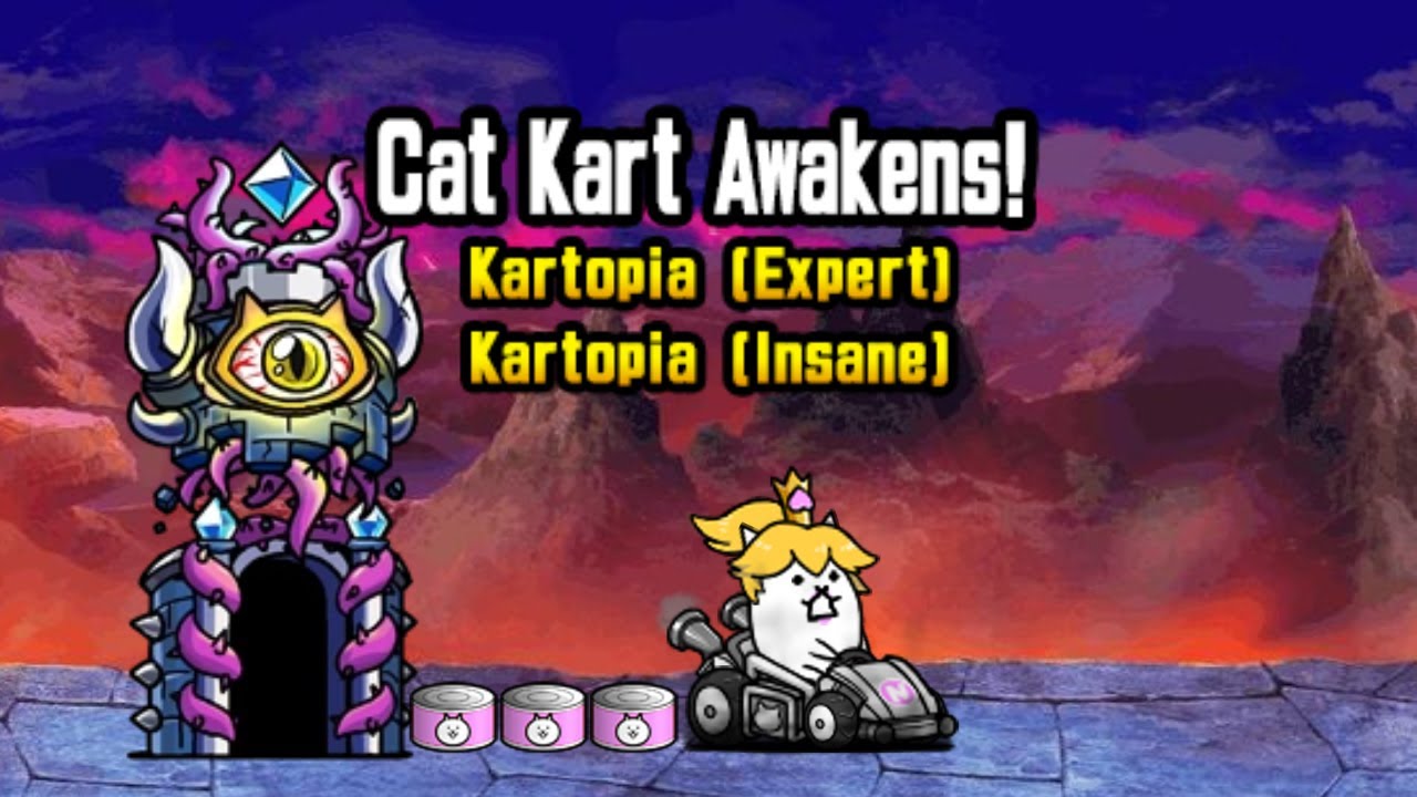 [The Battle Cats] Cat Kart Awakens! YouTube