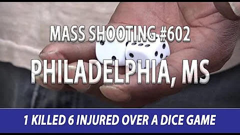 602nd Mass Shooting of 2022 - Started over a Dice ...