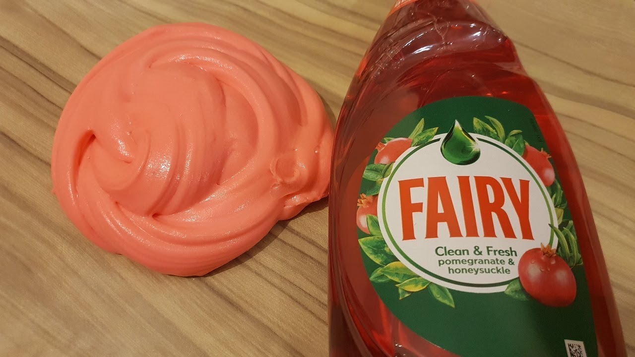 HOW TO MAKE SLIME WITH FAIRY DISH SOAP ? Easy way! YouTube