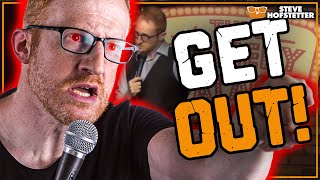 Comedian Snaps at Hecklers for 9 Minutes - Steve Hofstetter Guide