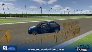 Simulador para Escuelas de Conductores (SEC): Circuito básico y Coche escuela screenshot 5