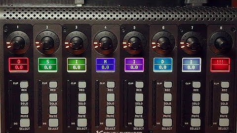 OsiMIDI Stage 1.6.1 - Control of scribble strips LCD colors on X-Touch and Extender controllers