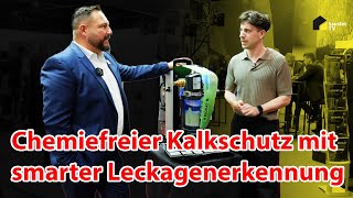 Ifh Intherm Nürnberg | Chemiefreier Kalkschutz von WaterCryst - mit smarten Leckagenschutz