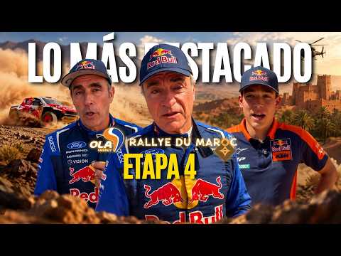 🏜️ ¡TOYOTA CONTRAATACA! 💥 Sainz pierde el LIDERATO y Nani Roma se complica el Rally de Marruecos