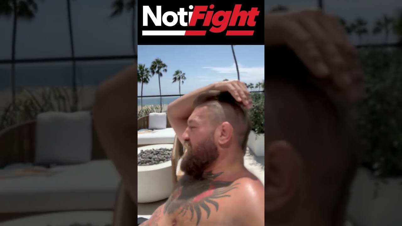 Conor McGregor confirmó que su cirugía de rodilla fue un éxito