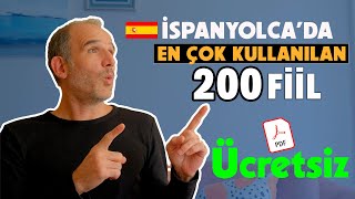 İspanyolca EN ÇOK KULLANILAN 200 Fiil || İspanyolca Podcast