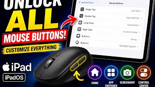 How to Customize Amkette XS Flow Mouse and all other mouse Buttons on iPad (iPadOS Guide)