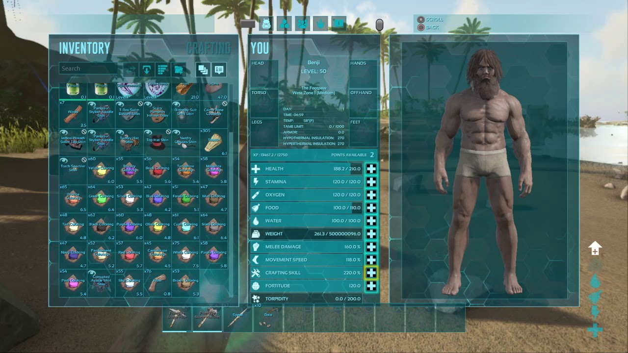 ARK: Survival Evolved : getting started , part 1 - YouTube