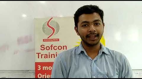 Piyush Trained & Placed By Sofcon Pune | HVAC Training in Pune