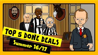 442oons: Top 5 Done Deals | Summer 2016. Pogba, Stones and Batshuayi