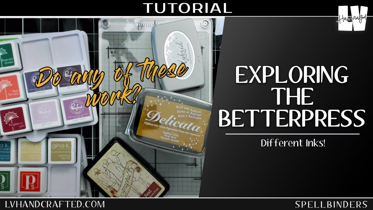 NEW! Intro to the BetterPress! - Jennifer McGuire Ink