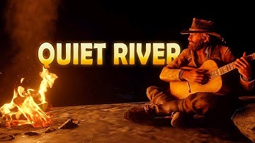 Quiet River | Red Dead Redemption 2 Ambience with Acoustic Guitar Music | Athur Guitar