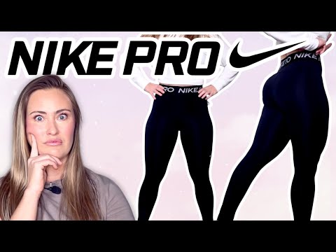 NIKE WORTH THE HYPE? NIKE PRO WOMEN'S MID RISE 7/8 LEGGING TRY ON REVIEW  HAUL 